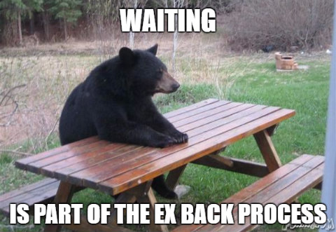 waiting ex girlfriend meme