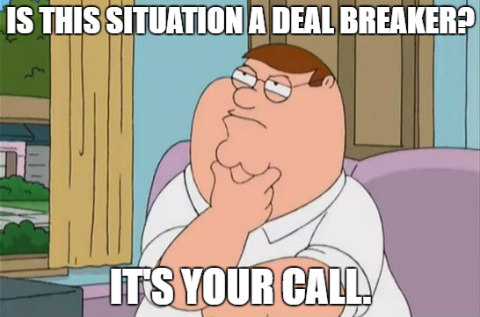 deal breaker peter griffin meme